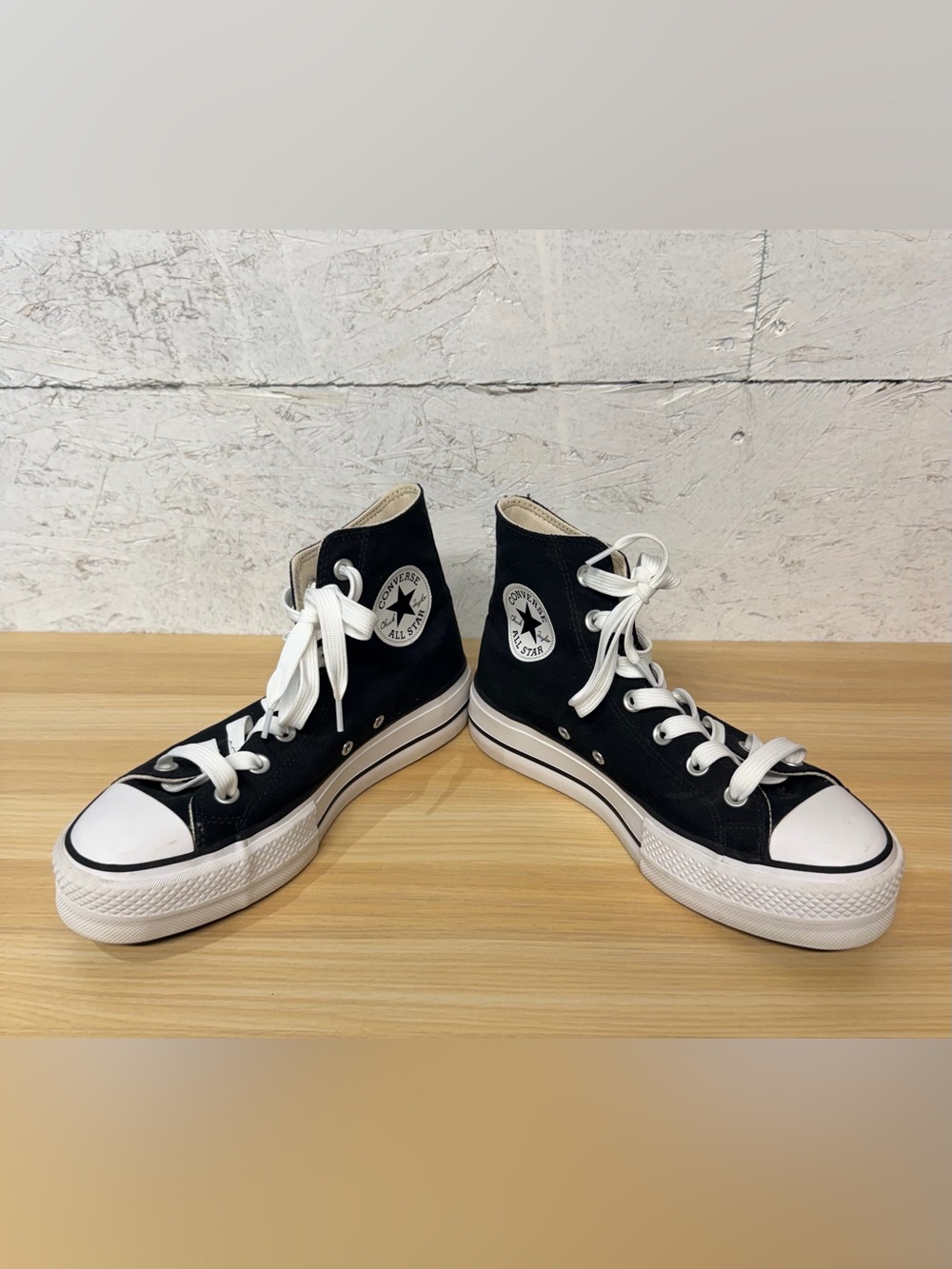 Converse Chuck Taylor All Stars High-Top Platform Sneakers - Picture 2 of 7